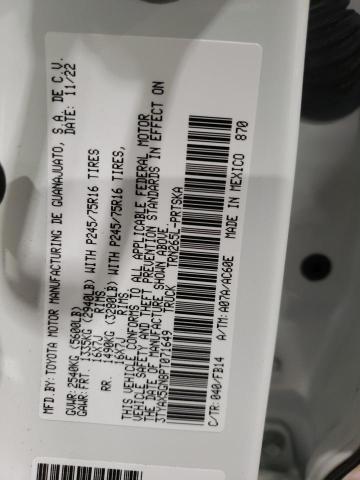 2023 TOYOTA TACOMA DOU 3TYAX5GN8PT071649