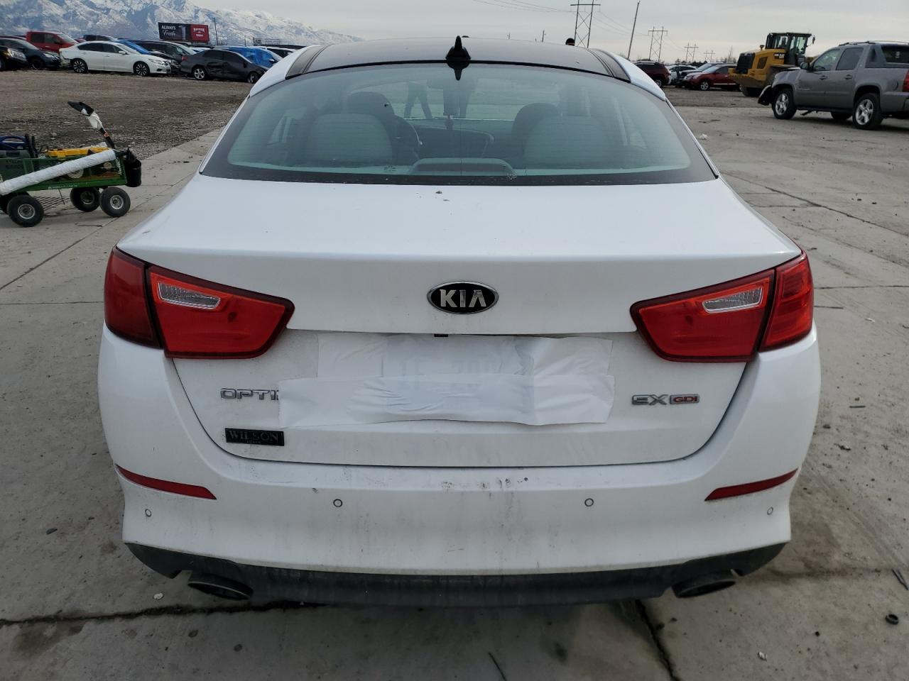 2015 Kia Optima Ex vin: 5XXGN4A70FG498047