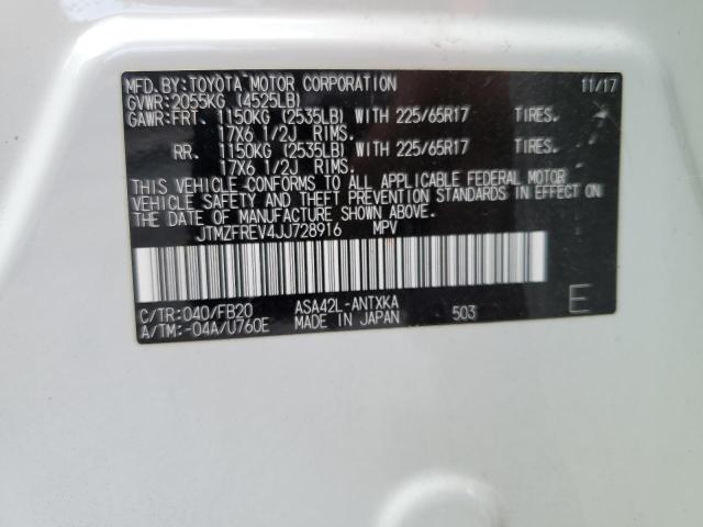 2018 TOYOTA RAV4 LE - JTMZFREV4JJ728916