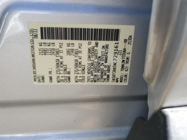 2022 NISSAN ROGUE SV - 5N1BT3BB5NC729161