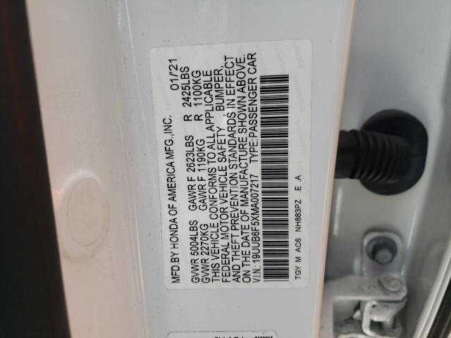 19UUB6F5XMA007217 Acura TLX TECH A 13