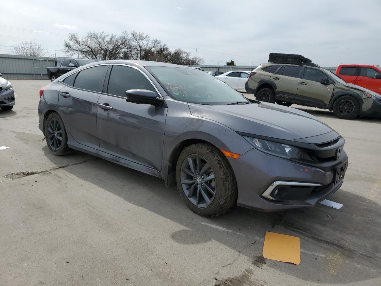 2019 Honda Civic Ex vin: JHMFC1F36KX005429