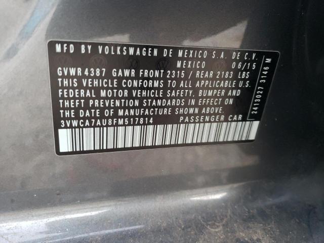 2015 VOLKSWAGEN GOLF SPORT - 3VWCA7AU8FM517814