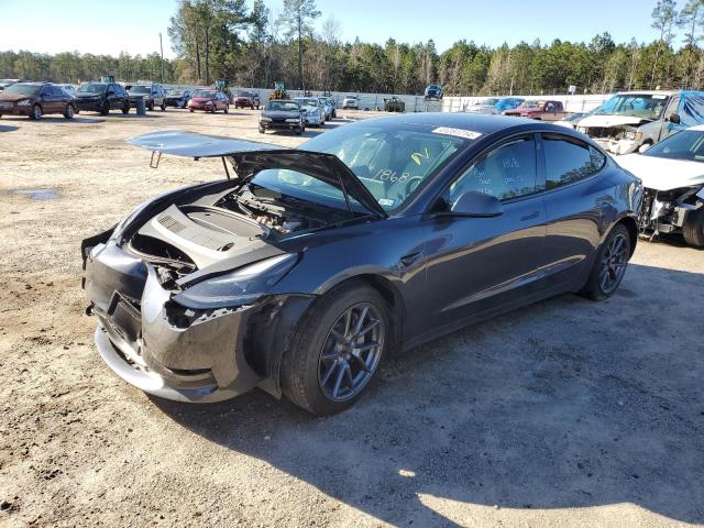 Lot #2441122006 2022 TESLA MODEL 3 salvage car