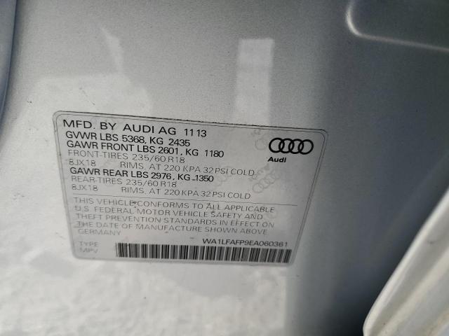 VIN WA1LFAFP9EA060361 2014 Audi Q5, Premium Plus no.13