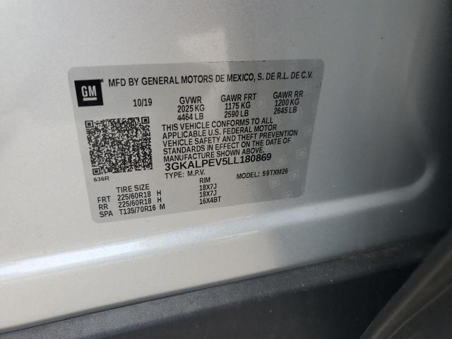 2020 GMC TERRAIN SL 3GKALPEV5LL180869