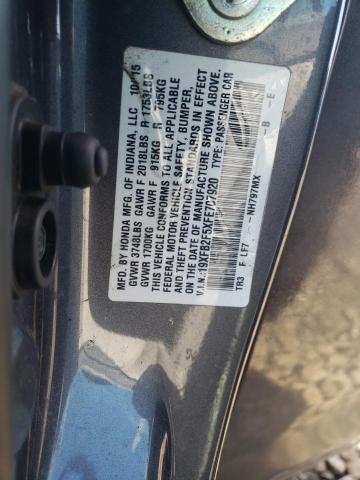 2015 HONDA CIVIC LX 19XFB2F5XFE707920