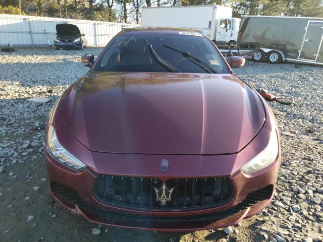 2017 Maserati Ghibli S VIN: ZAM57RSL7H1195402 Lot: 42993864