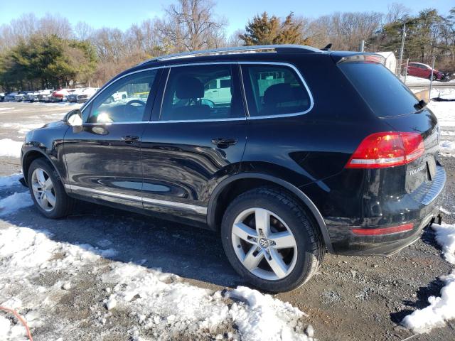 VOLKSWAGEN TOUAREG V6 2012 black  diesel WVGFK9BP7CD003828 photo #3