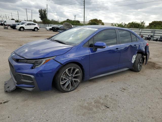 Lot #2533609009 2021 TOYOTA COROLLA SE salvage car