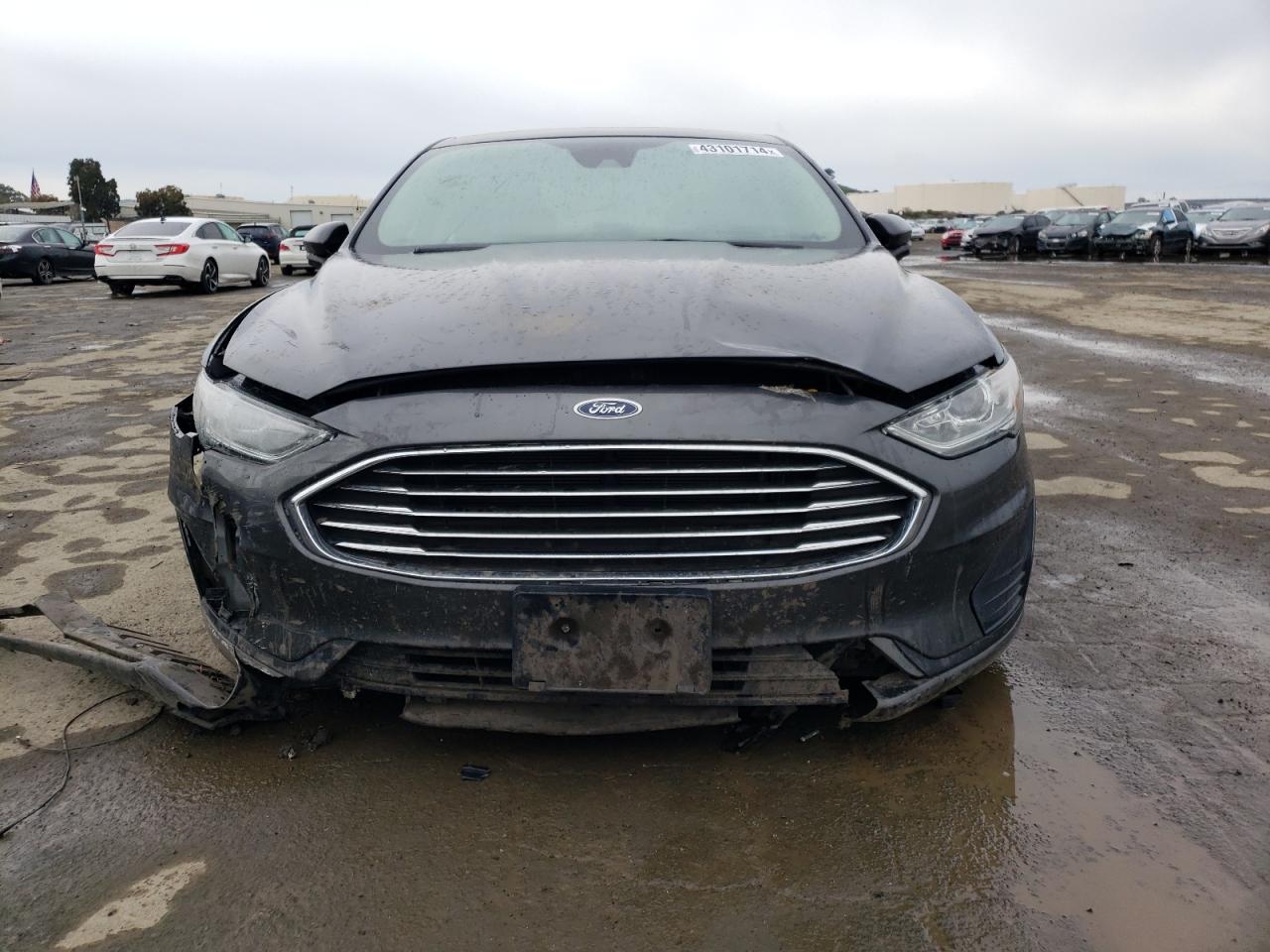 2019 Ford Fusion S vin: 3FA6P0G7XKR284657