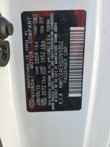 2016 HYUNDAI VELOSTER T KMHTC6AE5GU265352