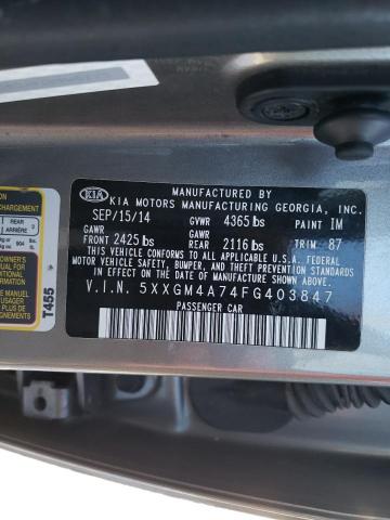 2015 KIA OPTIMA LX - 5XXGM4A74FG403847