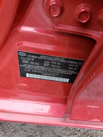 2020 HYUNDAI ELANTRA SE 5NPD84LF5LH551646