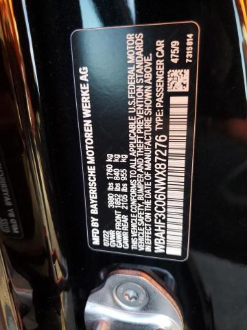 2022 BMW Z4 SDRIVE3 WBAHF3C06NWX87276