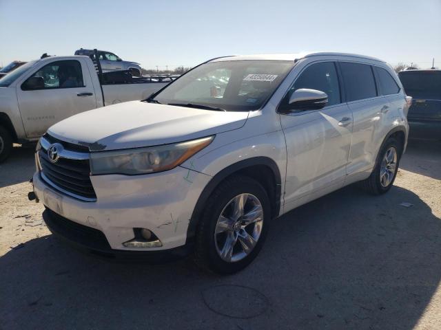 VIN 5TDYKRFHXES015544 2014 Toyota Highlander, Limited no.1