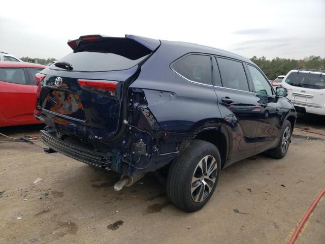 VIN 5TDGZRAH8MS519572 2021 Toyota Highlander, Xle no.3