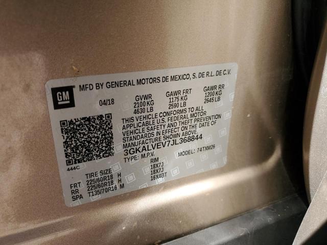 2018 GMC TERRAIN SL 3GKALVEV7JL368844