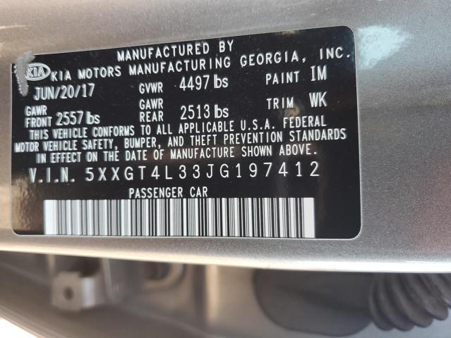 2018 KIA OPTIMA LX 5XXGT4L33JG197412