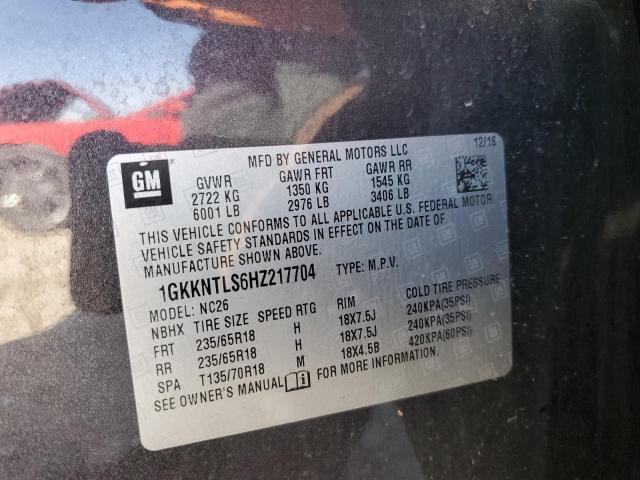 2017 GMC ACADIA ALL 1GKKNTLS6HZ217704