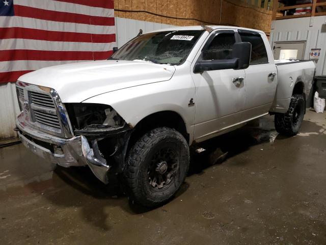 DODGE RAM 3500 S 2012 white crew pic diesel 3C63D3DL9CG178892 photo #1