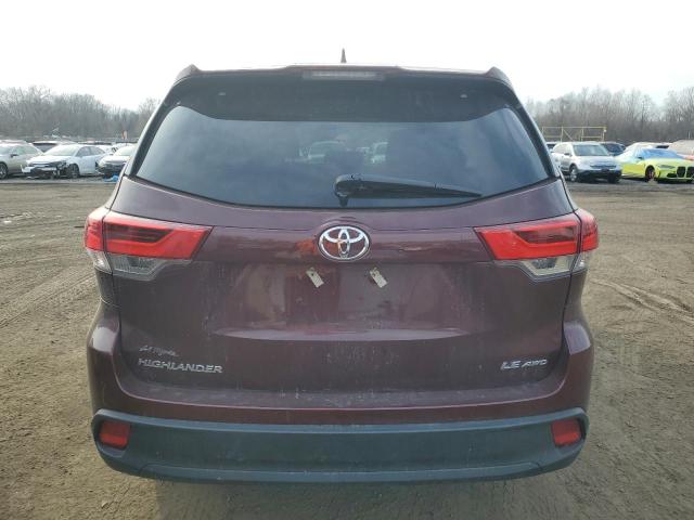 VIN 5TDBZRFH0KS974920 2019 Toyota Highlander, LE no.6