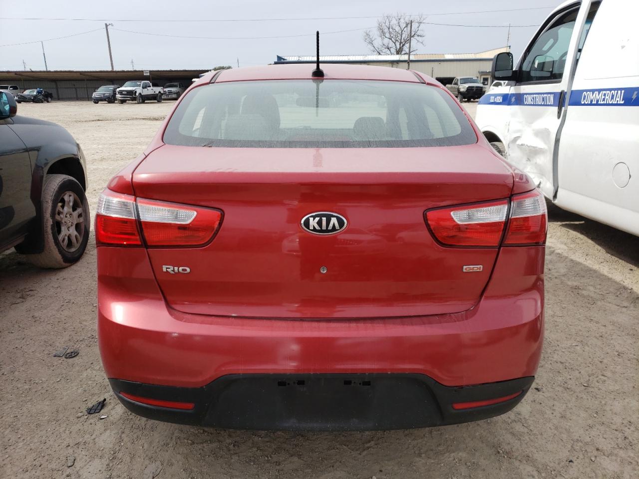 KNADM4A36E6398421 2014 Kia Rio Lx