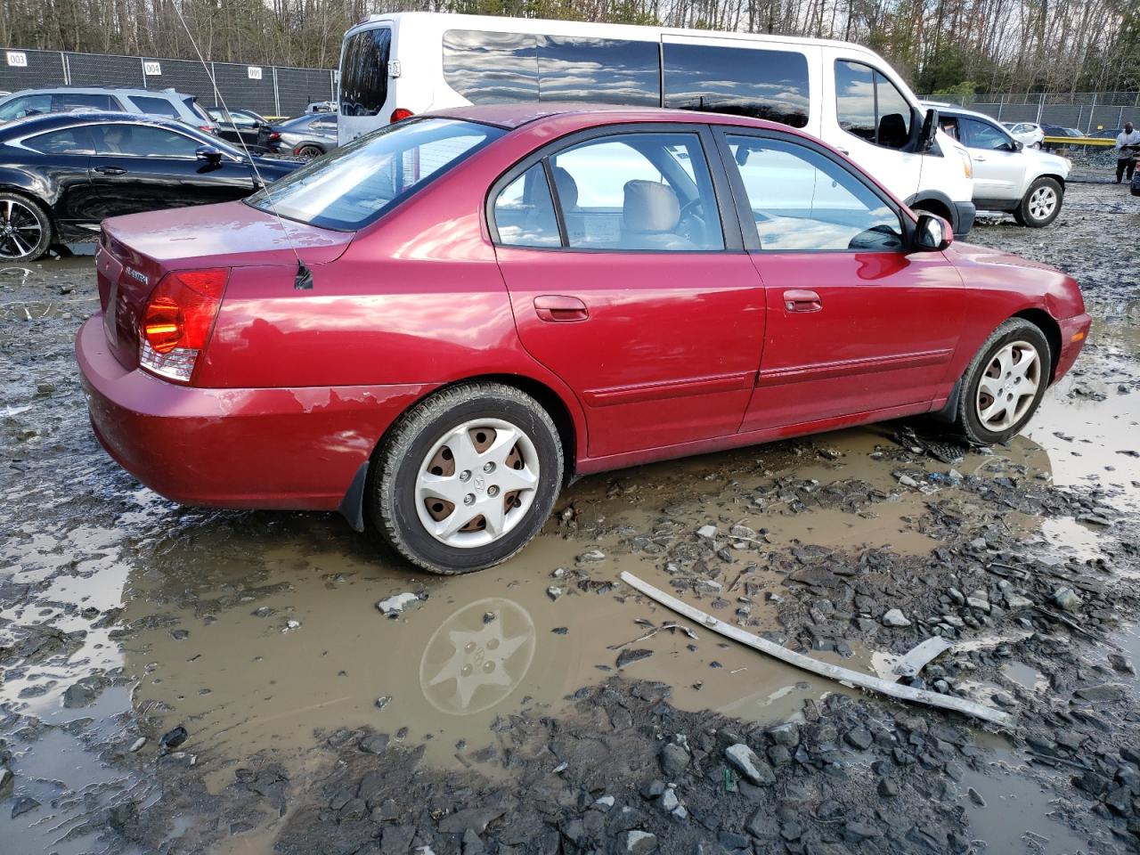 KMHDN46D84U899916 2004 Hyundai Elantra Gls