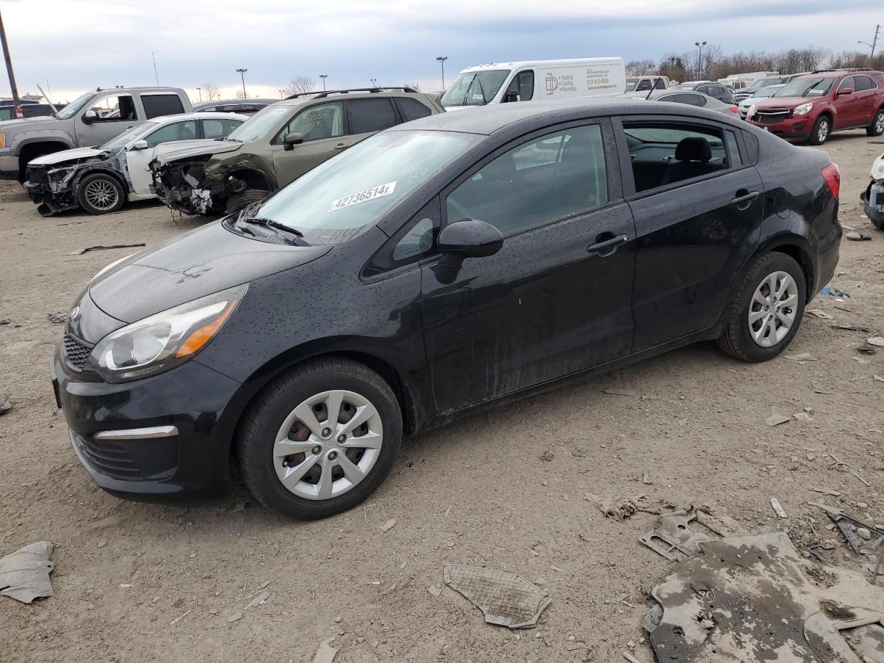 KNADM4A36H6050302 2017 Kia Rio Lx