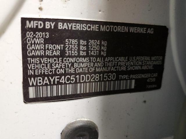 Lot #2370759841 2013 BMW 740 LXI salvage car