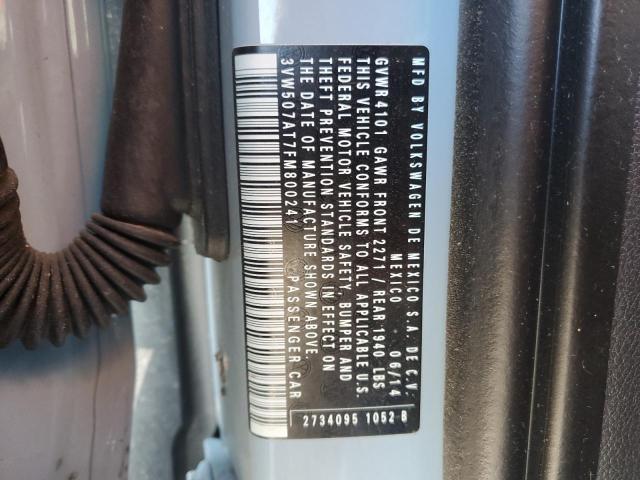 2015 VOLKSWAGEN BEETLE 1.8 3VW507AT7FM800241