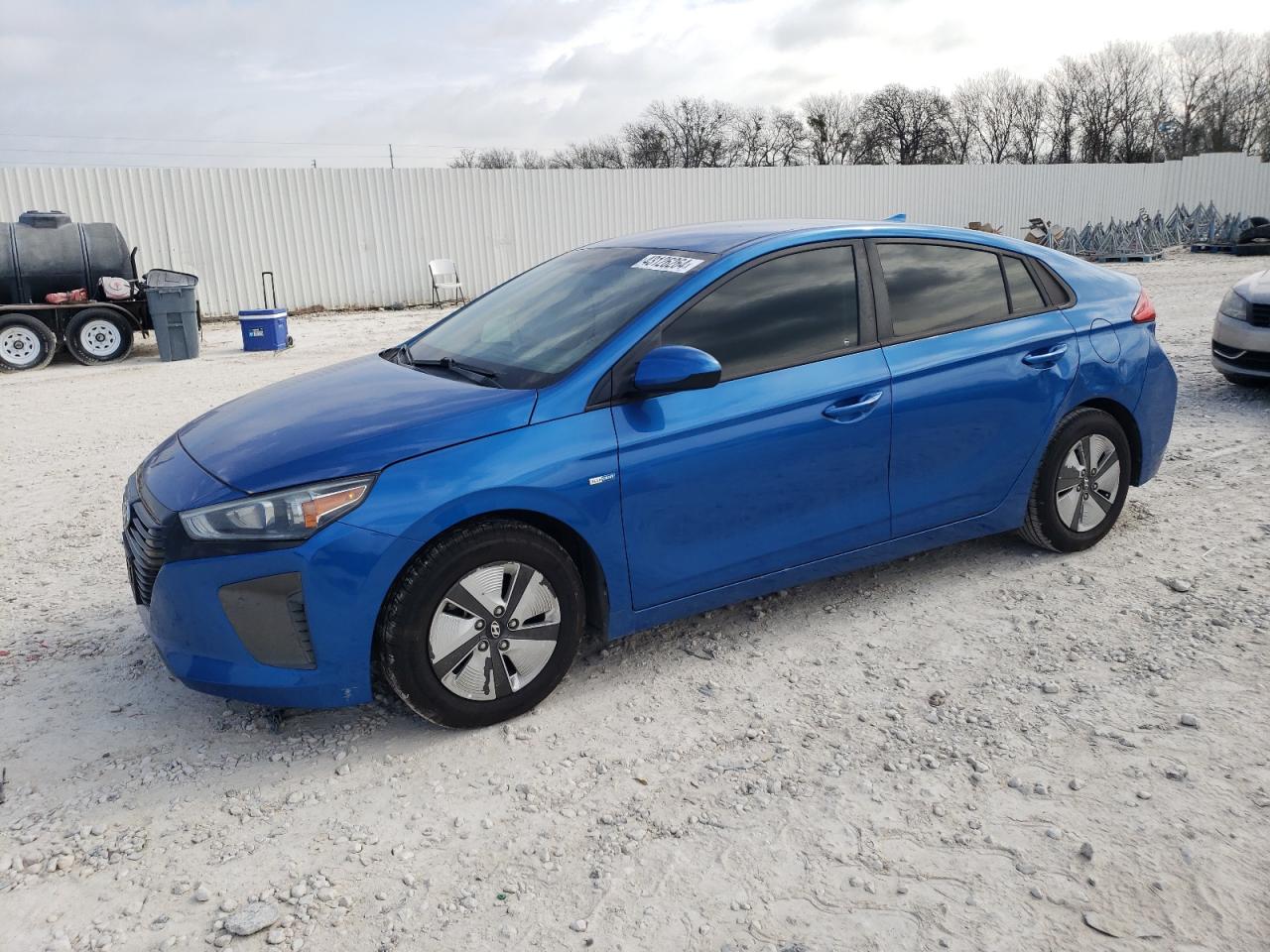 KMHC65LC6HU034622 2017 Hyundai Ioniq Blue