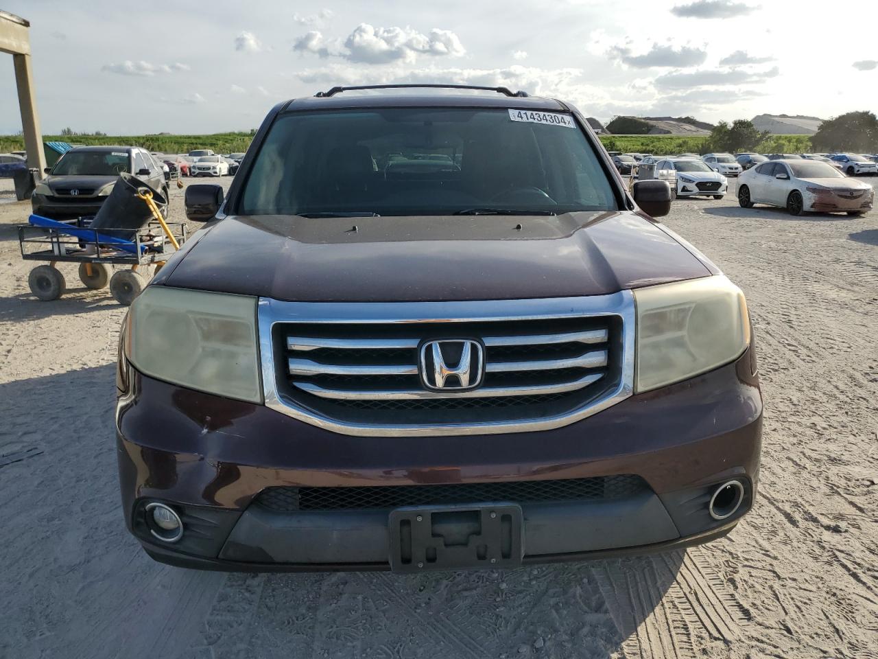 5FNYF3H56DB017590 2013 Honda Pilot Exl