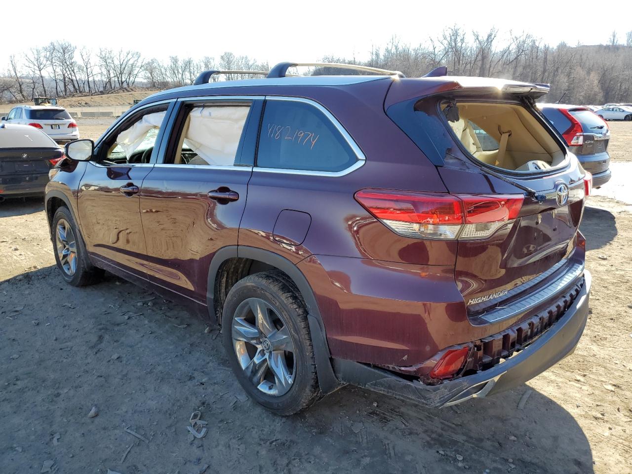 2019 Toyota Highlander Limited vin: 5TDDZRFH9KS919150