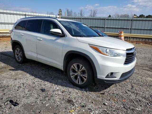 VIN 5TDJKRFH2FS144204 2015 Toyota Highlander, Xle no.4