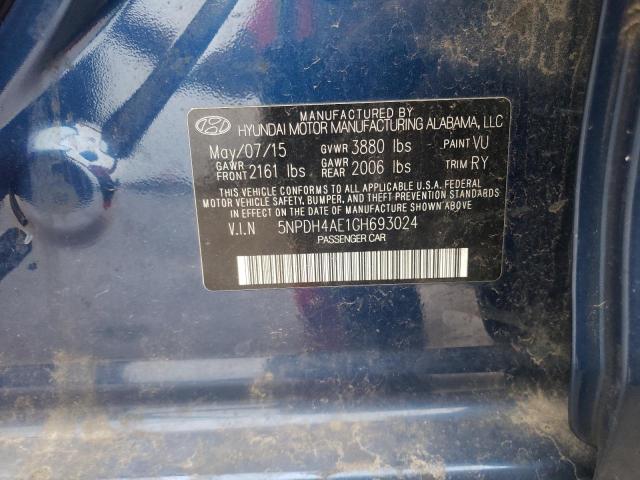 5NPDH4AE1GH693024 2016 HYUNDAI ELANTRA - Image 12