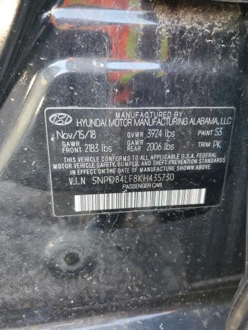 2019 Hyundai Elantra Se VIN: 5NPD84LF8KJH43573 Lot: 50662854