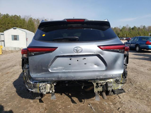 VIN 5TDGZRBH6MS155893 2021 Toyota Highlander, Xle no.6