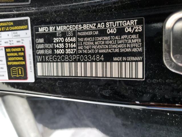 2023 MERCEDES-BENZ EQE SEDAN W1KEG2CB3PF033484