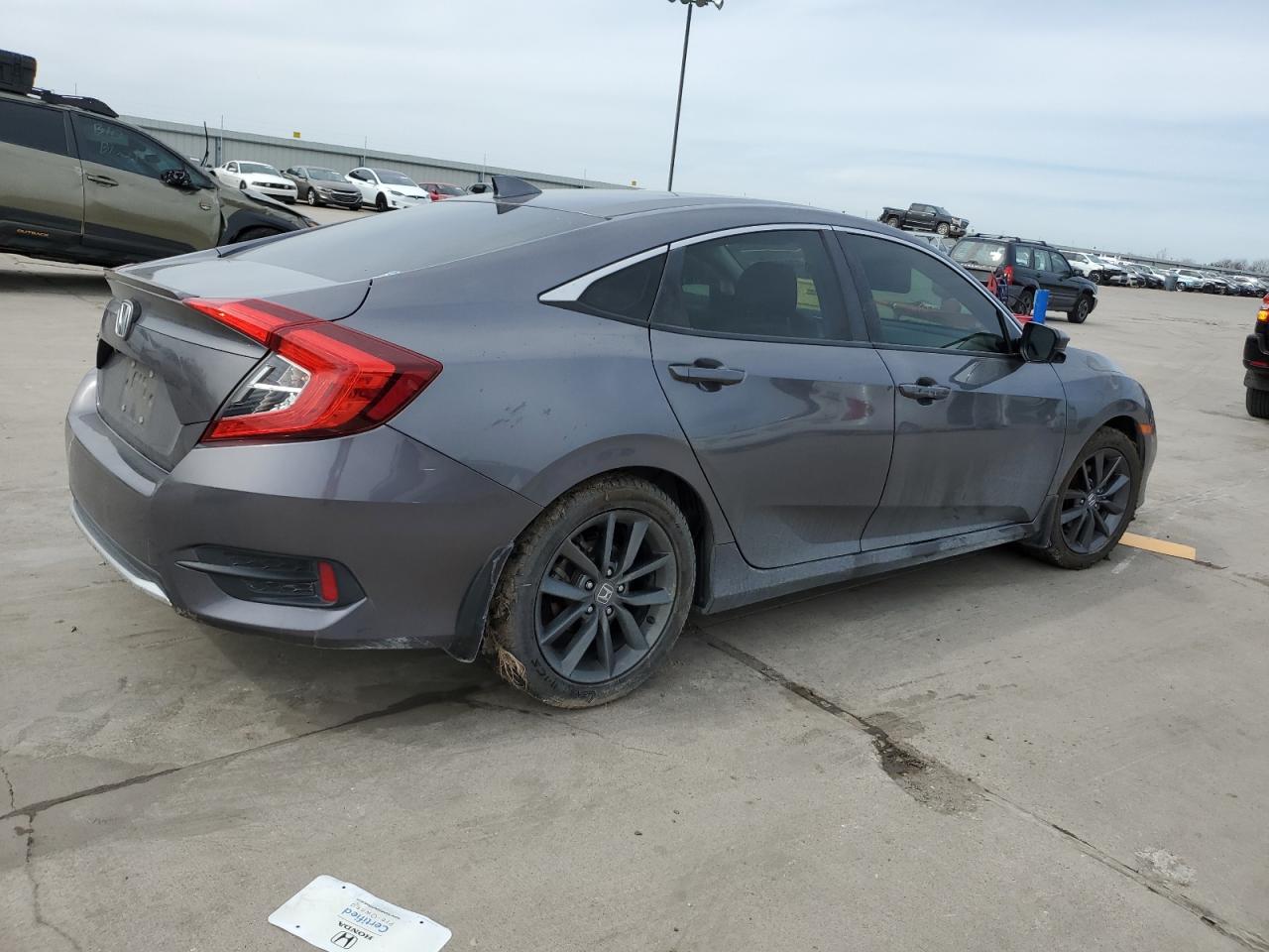 2019 Honda Civic Ex vin: JHMFC1F36KX005429