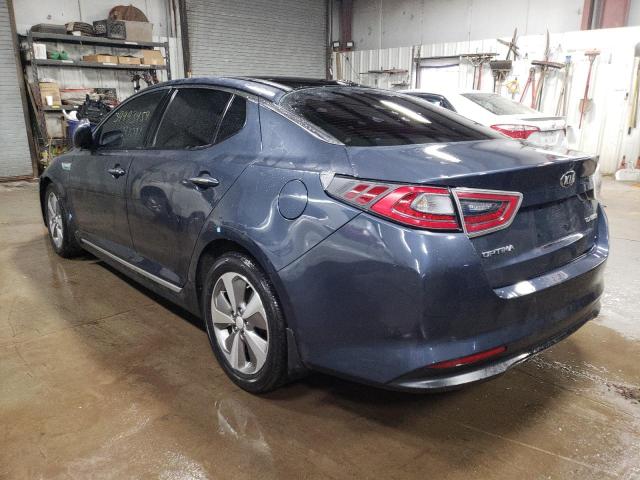 VIN KNAGN4ADXE5076308 2014 KIA Optima, Hybrid no.2