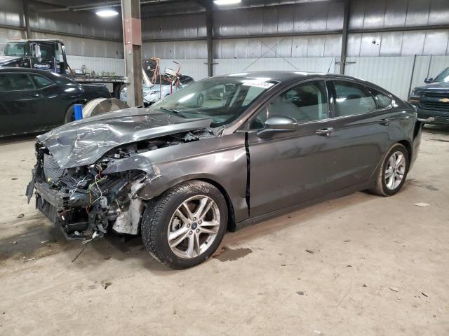 Lot #2371313803 2018 FORD FUSION SE salvage car