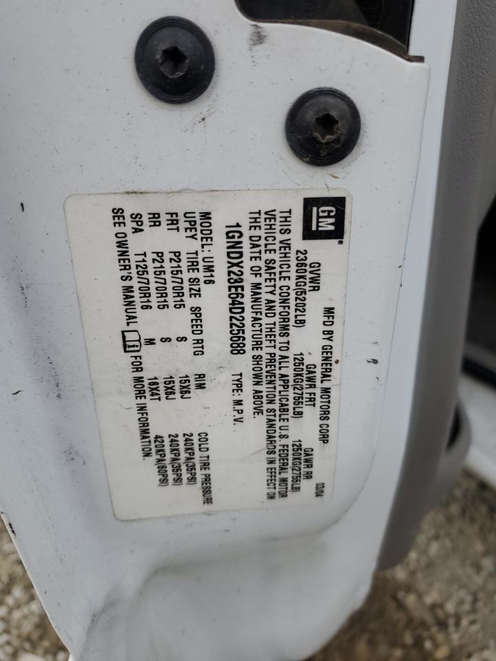 1GNDX23E64D225688 2004 Chevrolet Venture Economy