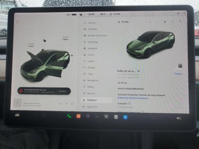 2021 Tesla Model Y VIN: 5YJYGDEE1MF286152 Lot: 44347144