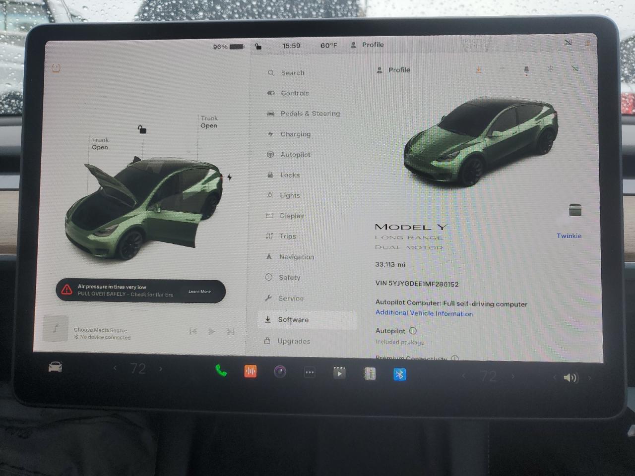 5YJYGDEE1MF286152 2021 Tesla Model Y