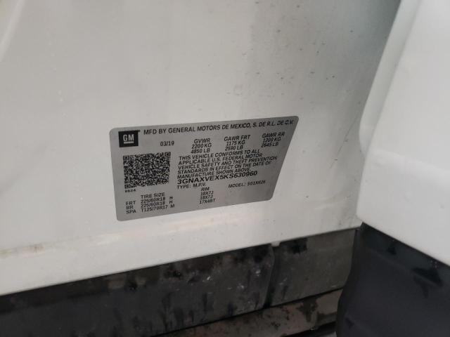 2019 CHEVROLET EQUINOX LT 3GNAXVEX5KS630960