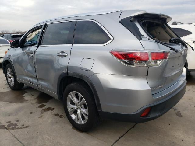 VIN 5TDKKRFH9FS097838 2015 Toyota Highlander, Xle no.2