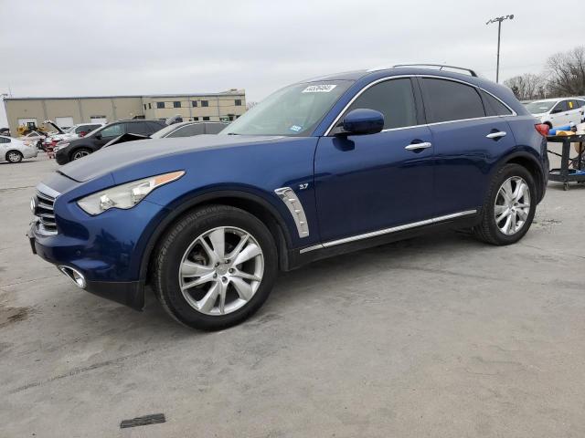 Lot #2473686335 2015 INFINITI QX70 salvage car