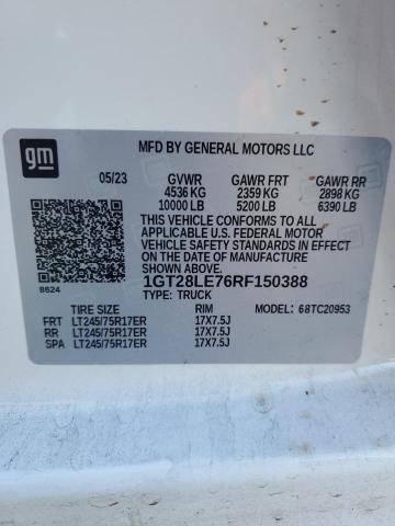 2024 GMC SIERRA C25 1GT28LE76RF150388