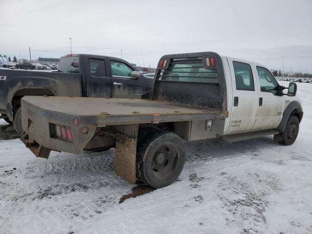 FORD F550 SUPER 2005 white conventi diesel 1FDAW57PX5EB27783 photo #4